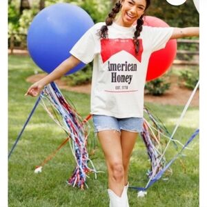 American Honey Comfort Colors Cream T-Shirt